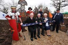 Unveiling the portrait bench