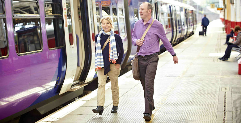 Business travel at Crewe Railway Station